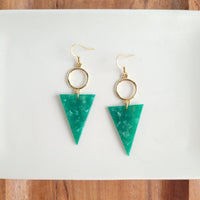 Olivia Earrings | Green