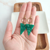 Olivia Earrings | Green