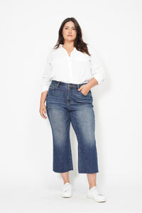 High Waist Wide Leg Crop