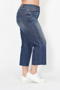 High Waist Wide Leg Crop