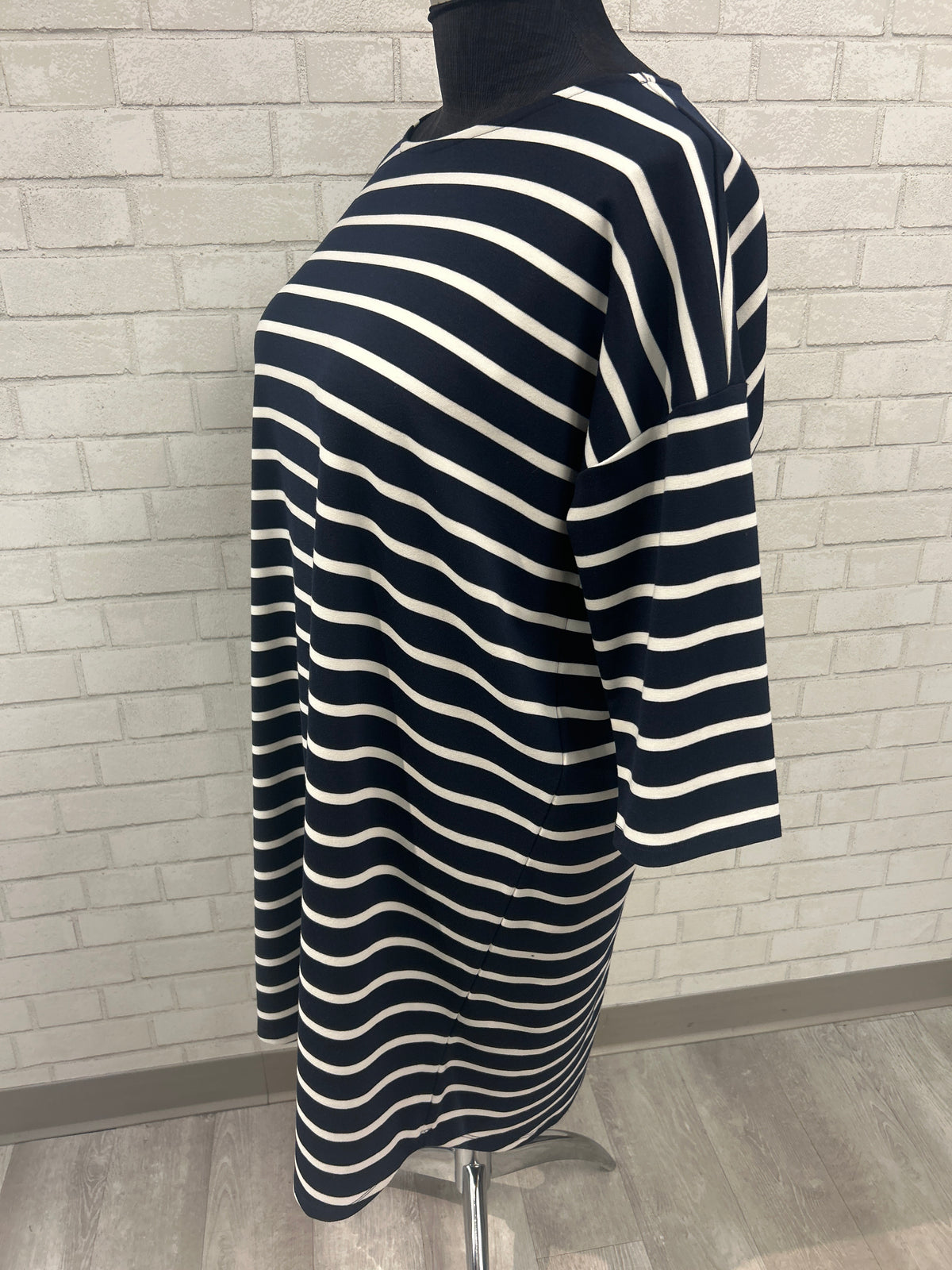 Navy White Stripe Tunic/Dress - BB Dakota