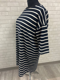 Navy White Stripe Tunic/Dress - BB Dakota