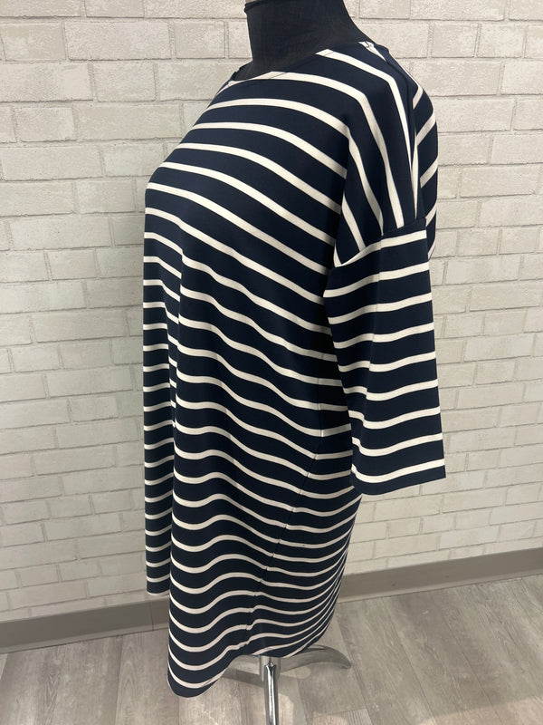 Navy White Stripe Tunic/Dress - BB Dakota