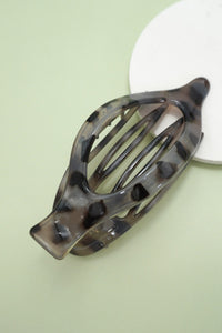 Oval Lay Flat Hair Claw Clip
