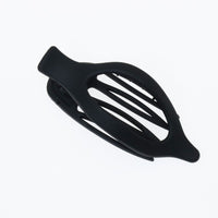 Oval Lay Flat Hair Claw Clip