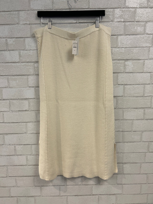Cream Sweater Skirt (NWT) - Haven