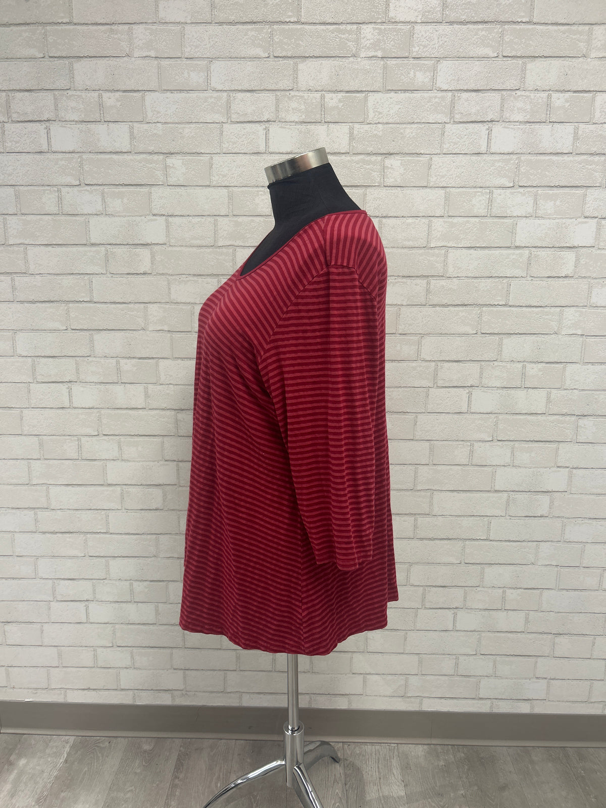 Red Striped Tunic - Heartstring