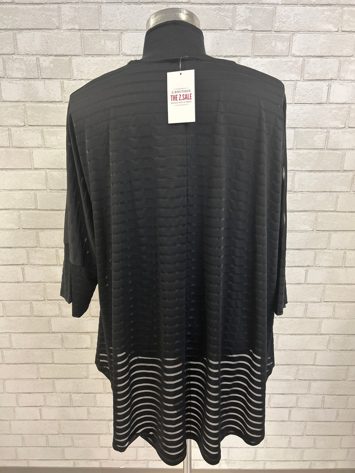 Dolores Black Stripe Tunic - Kozan