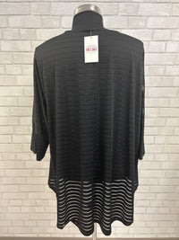 Dolores Black Stripe Tunic - Kozan