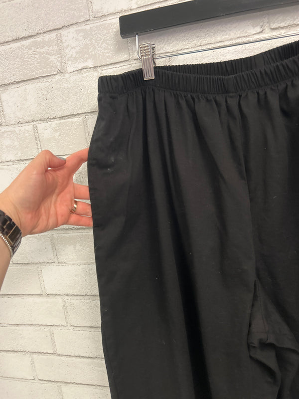 Elastic Waist Pant - Black - MIB