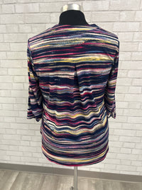 Stripe Print Top - Dear Scarlett
