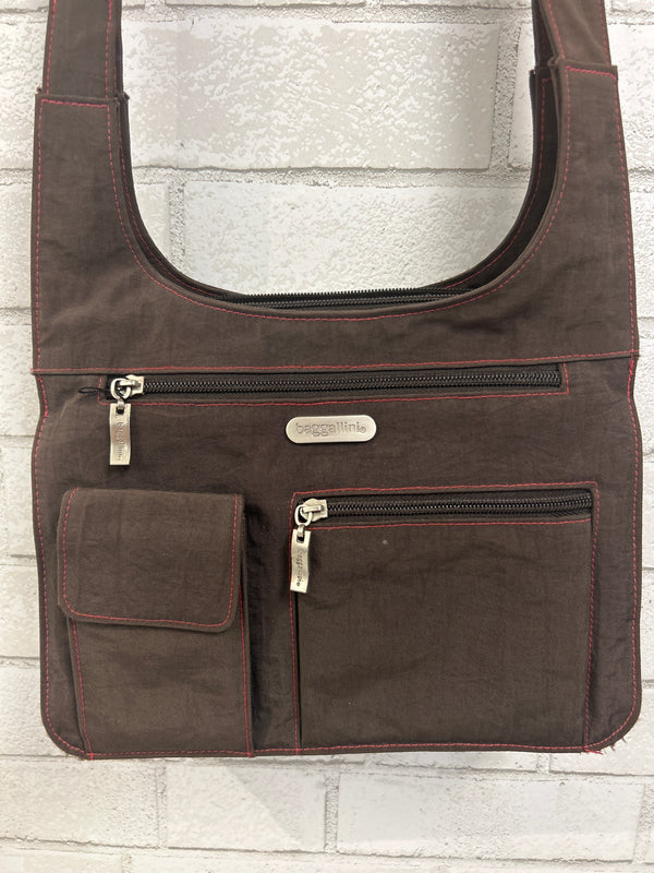 Brown with Red Stitching - Baggallini
