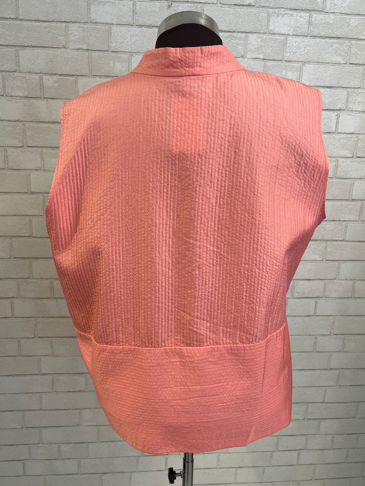 Pink Silk Eileen Fisher Vest