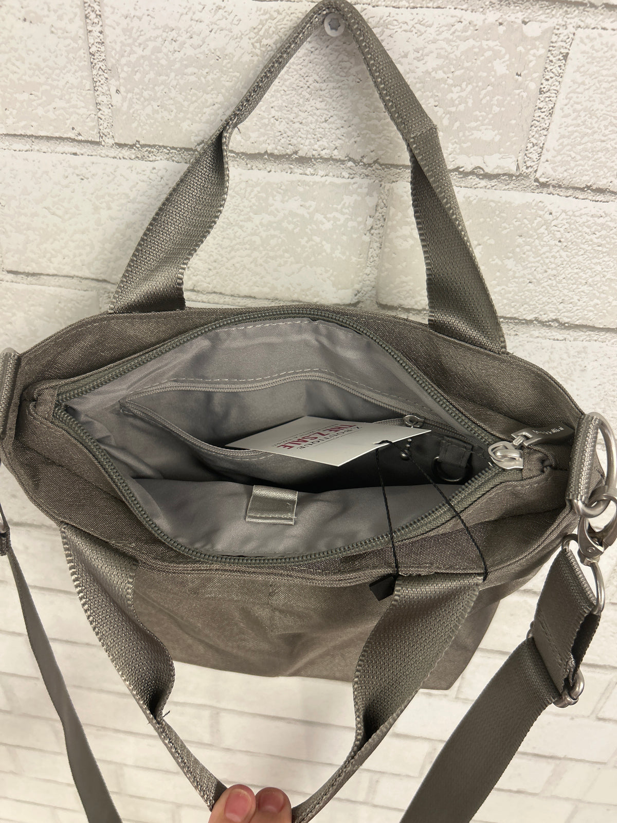 Silver Baggallini Small Tote
