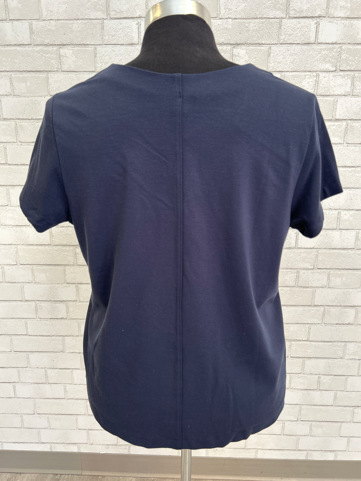 Navy V-Neck Top - J.Jill (NWT)