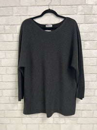Black Knitted Long Sleeve Top - Calvin Klein