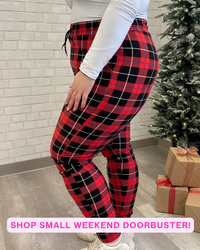 Buttery Soft Joggers | Tartan Plaid