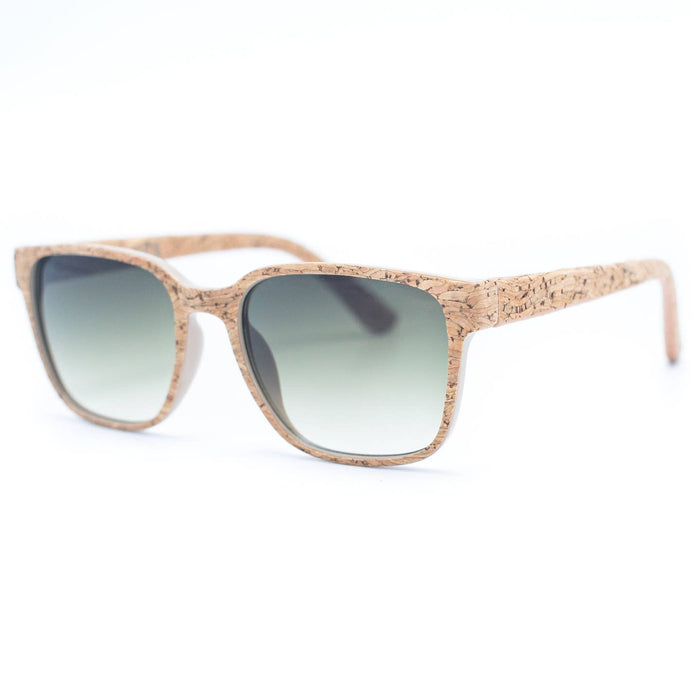 Rectangle Cork Sunglasses