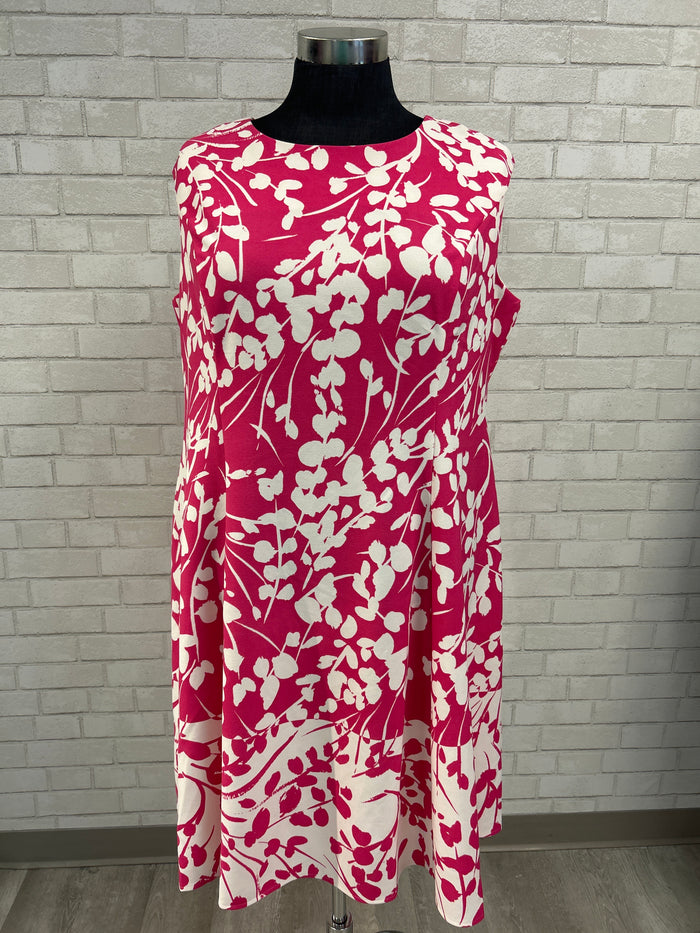 Pink & White London Times Dress