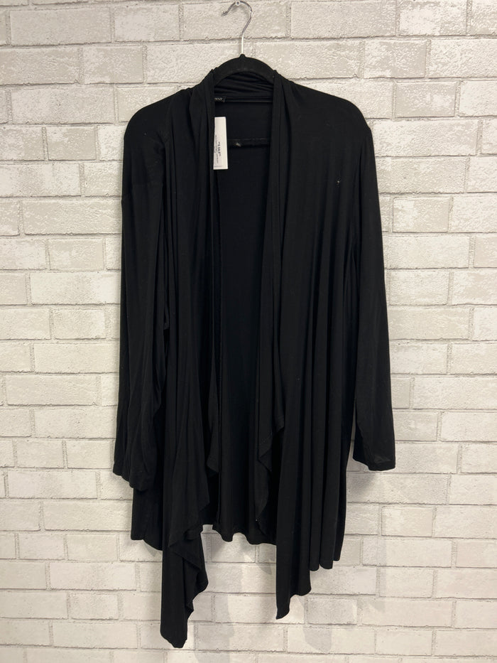 Black Open Cardigan - Lane Bryant