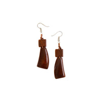 Roma Earrings | Chestnut Brown