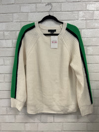 White w/ Green Stripe Sweater - Sanctuary