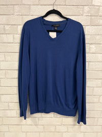 Royal Blue V-Neck Sweater - Banana Republic
