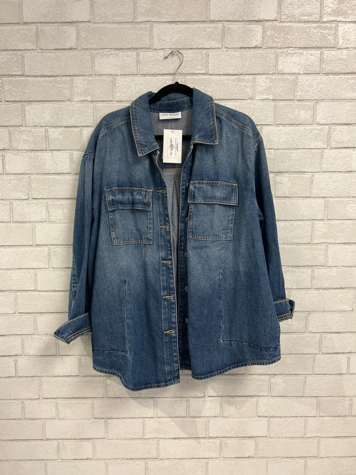 Patch Pocket Denim Jacket - Lane Bryant