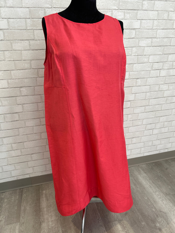 Pink Linen Blend Dress - J.Jill (NWT)