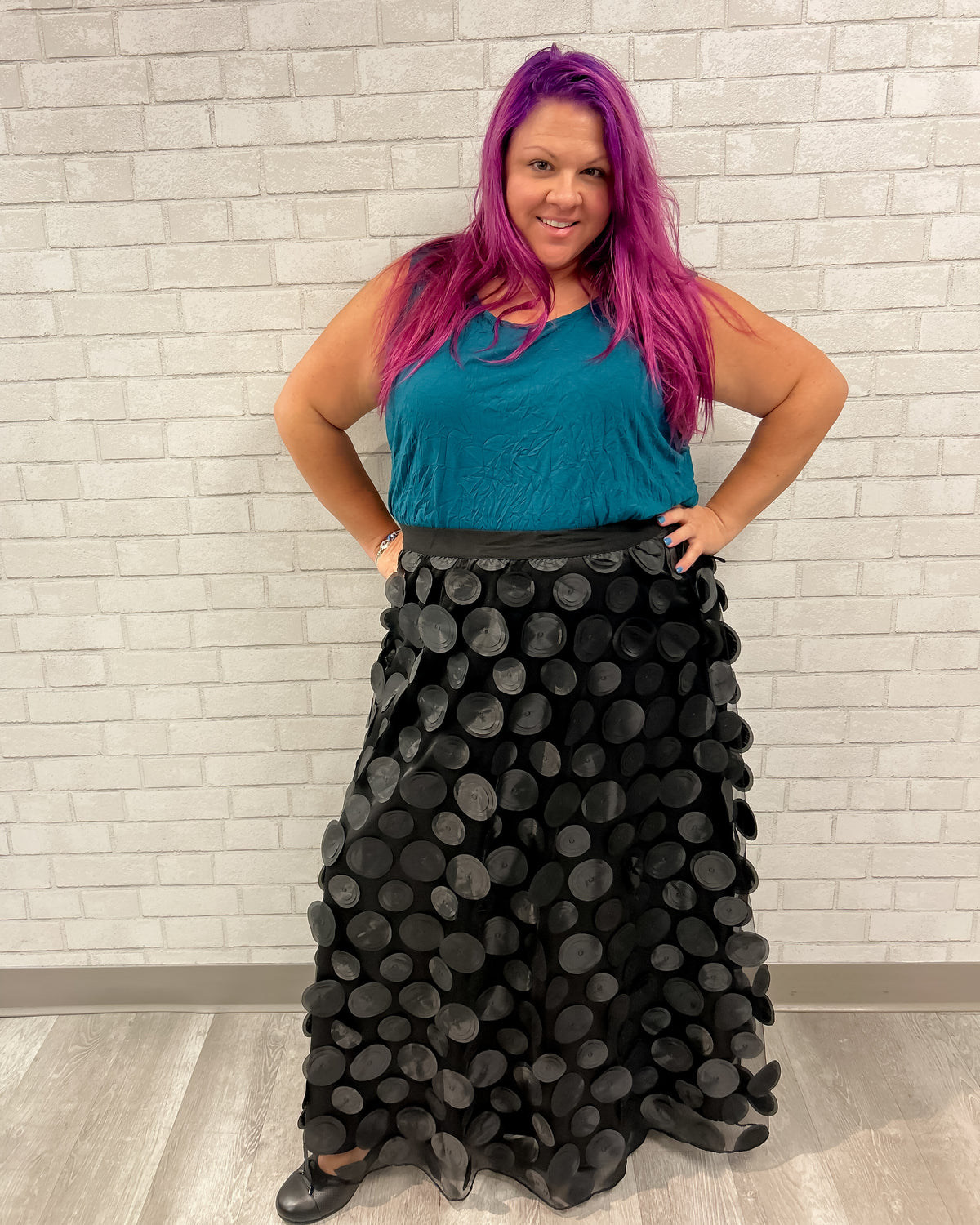 Disc Skirt | Black