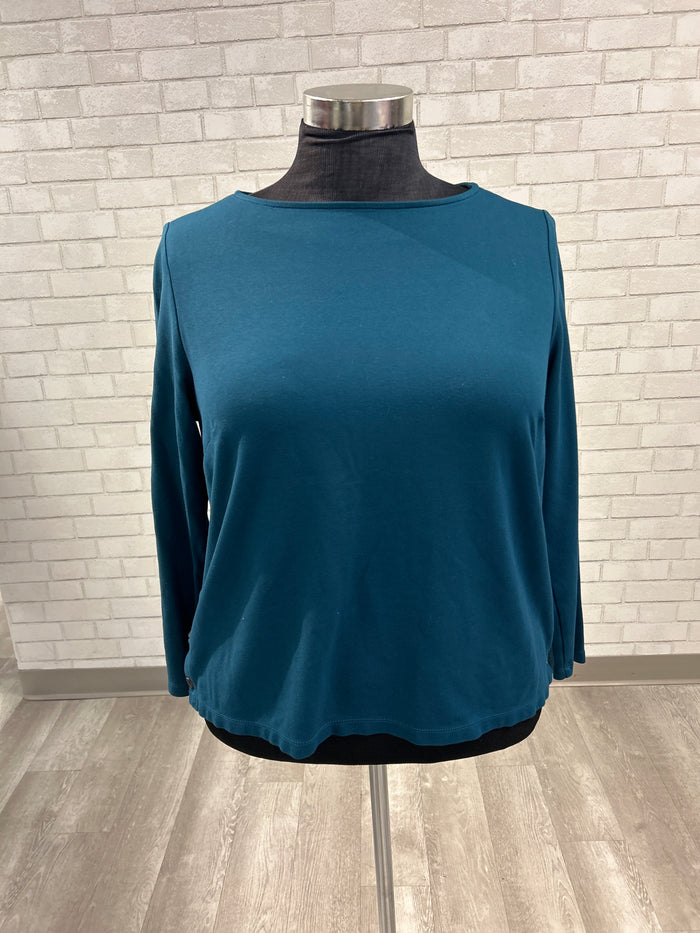 Teal Ponte Top - J.Jill