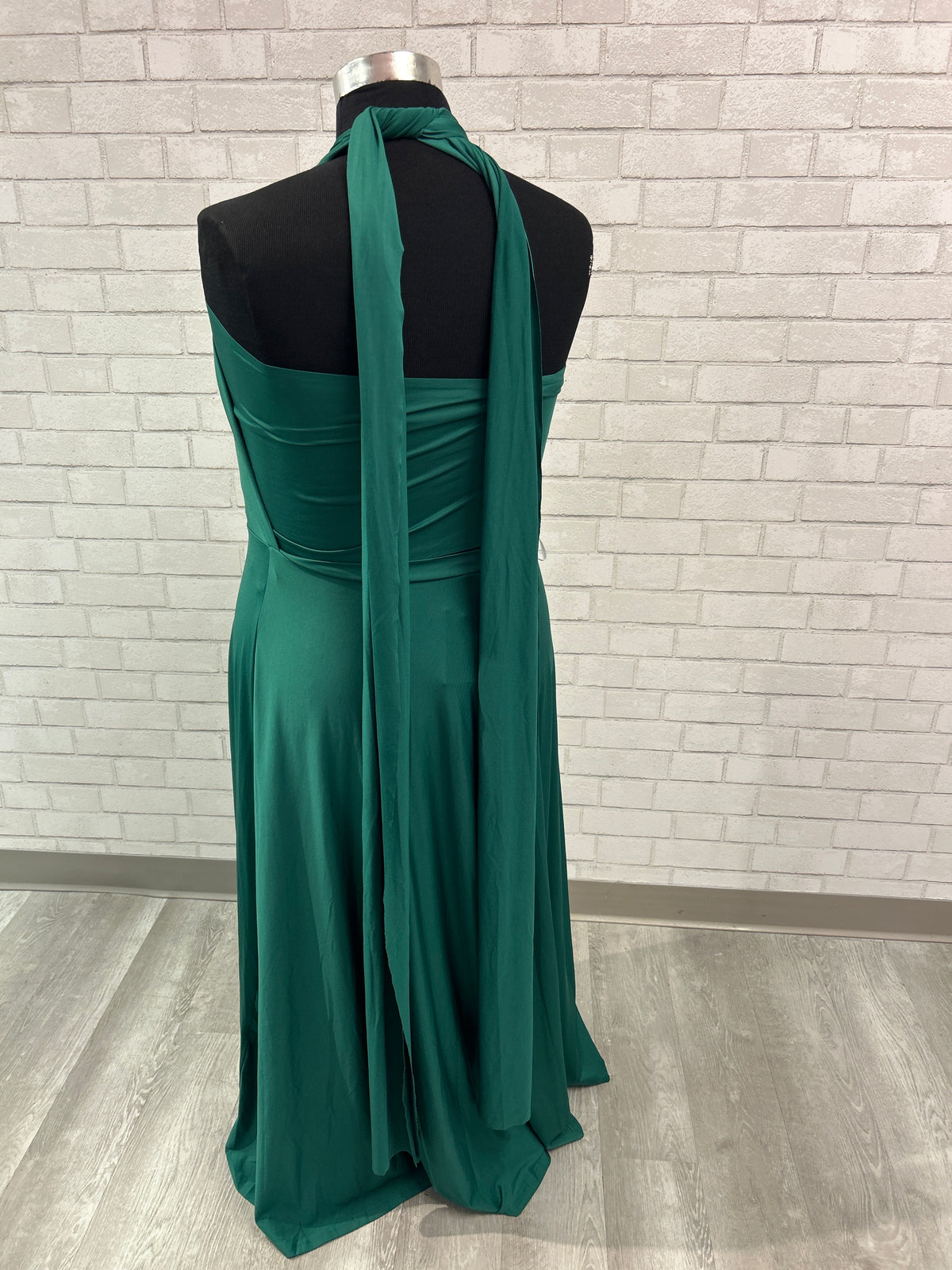 Infinity Wrap Dress - Green