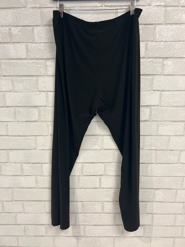 Black Slinky Leggings - Caribe
