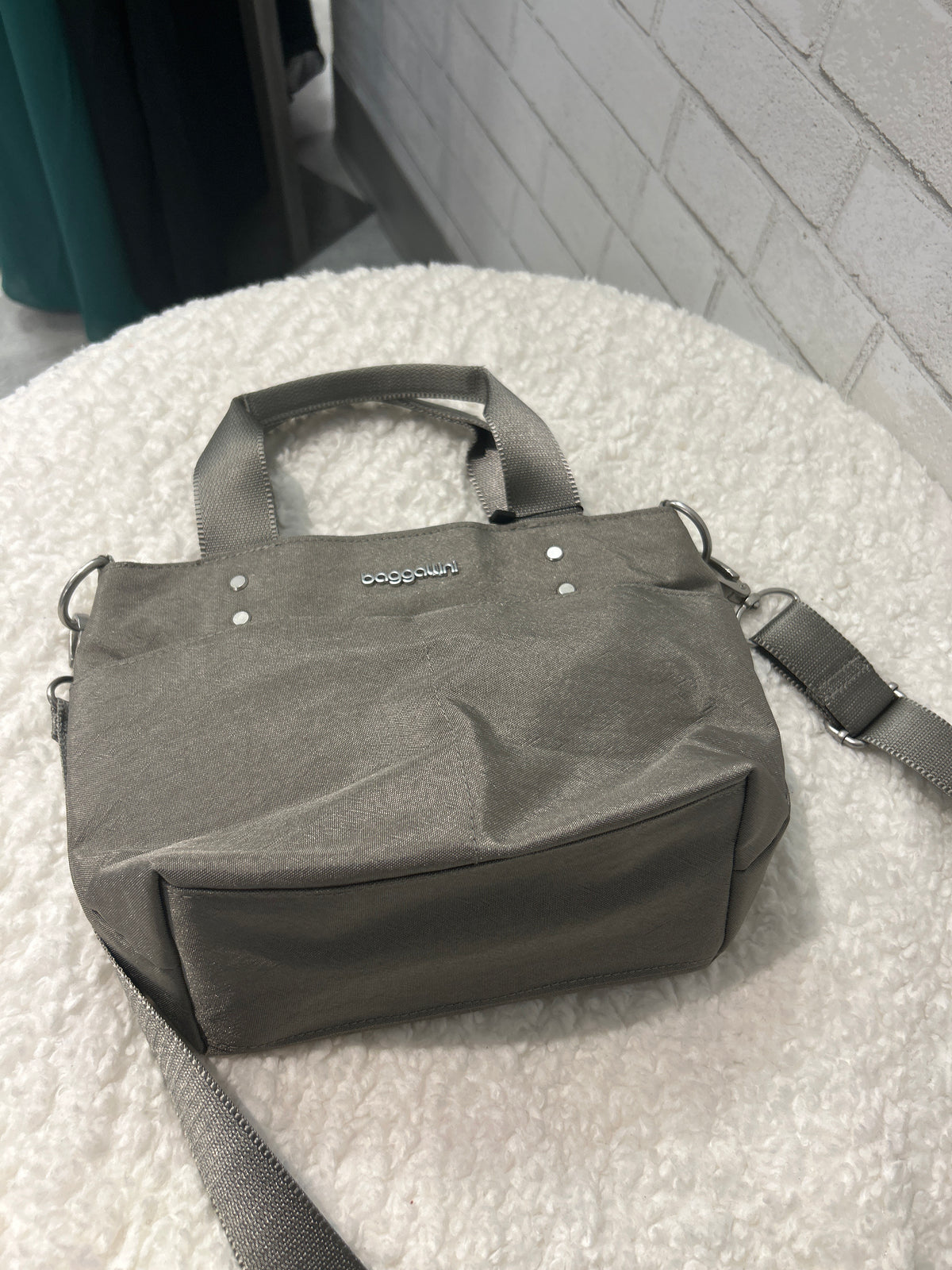 Silver Baggallini Small Tote