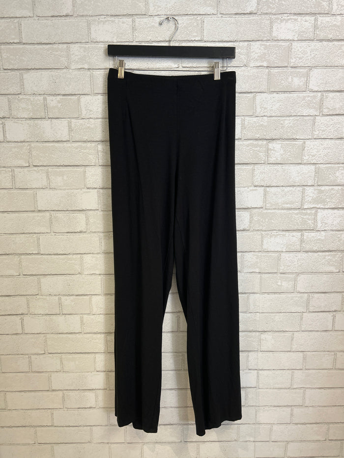 Black Full-Leg flowy Pants - J.Jill