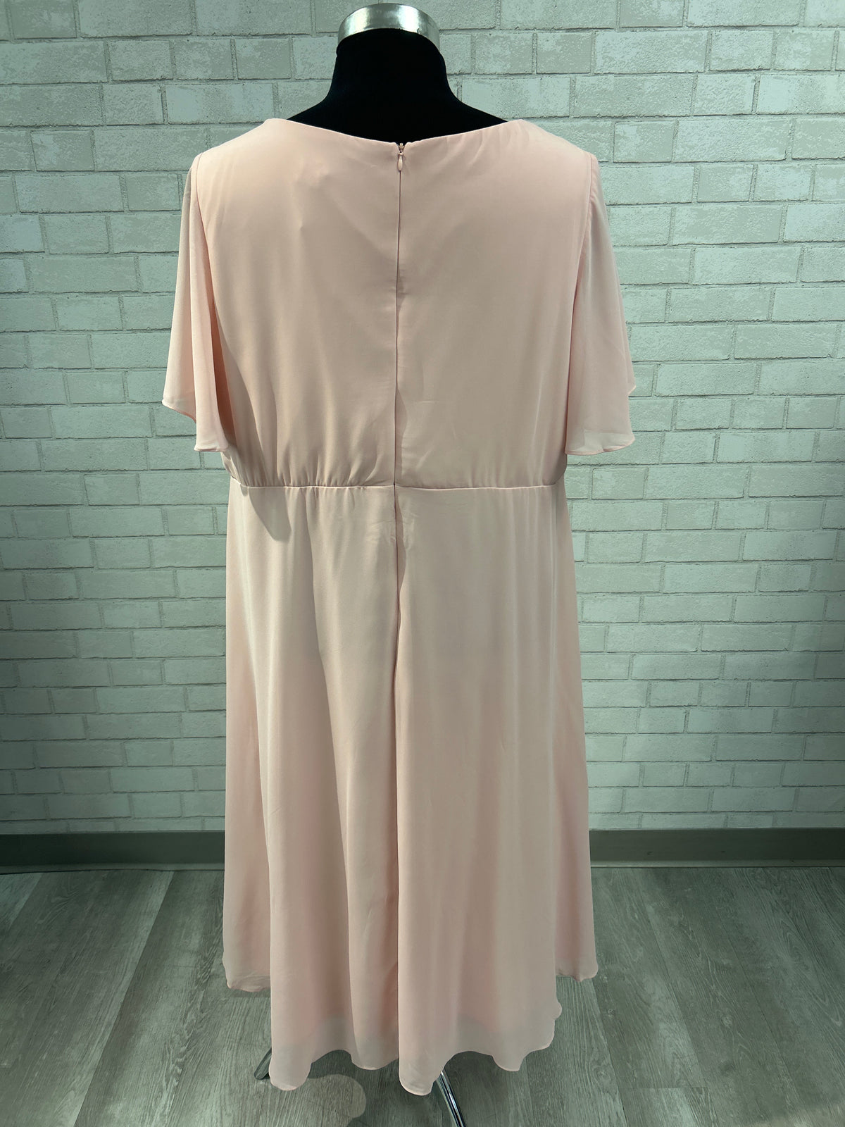 Blush Pink High Low Dress