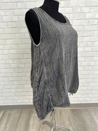 Washed Black Tunic/Dress - Tulip