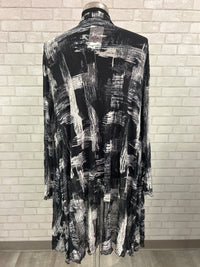 Mesh Duster B/W/G - Reina Lee
