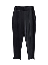 Comfort Luxe Pleated Pants | Onyx