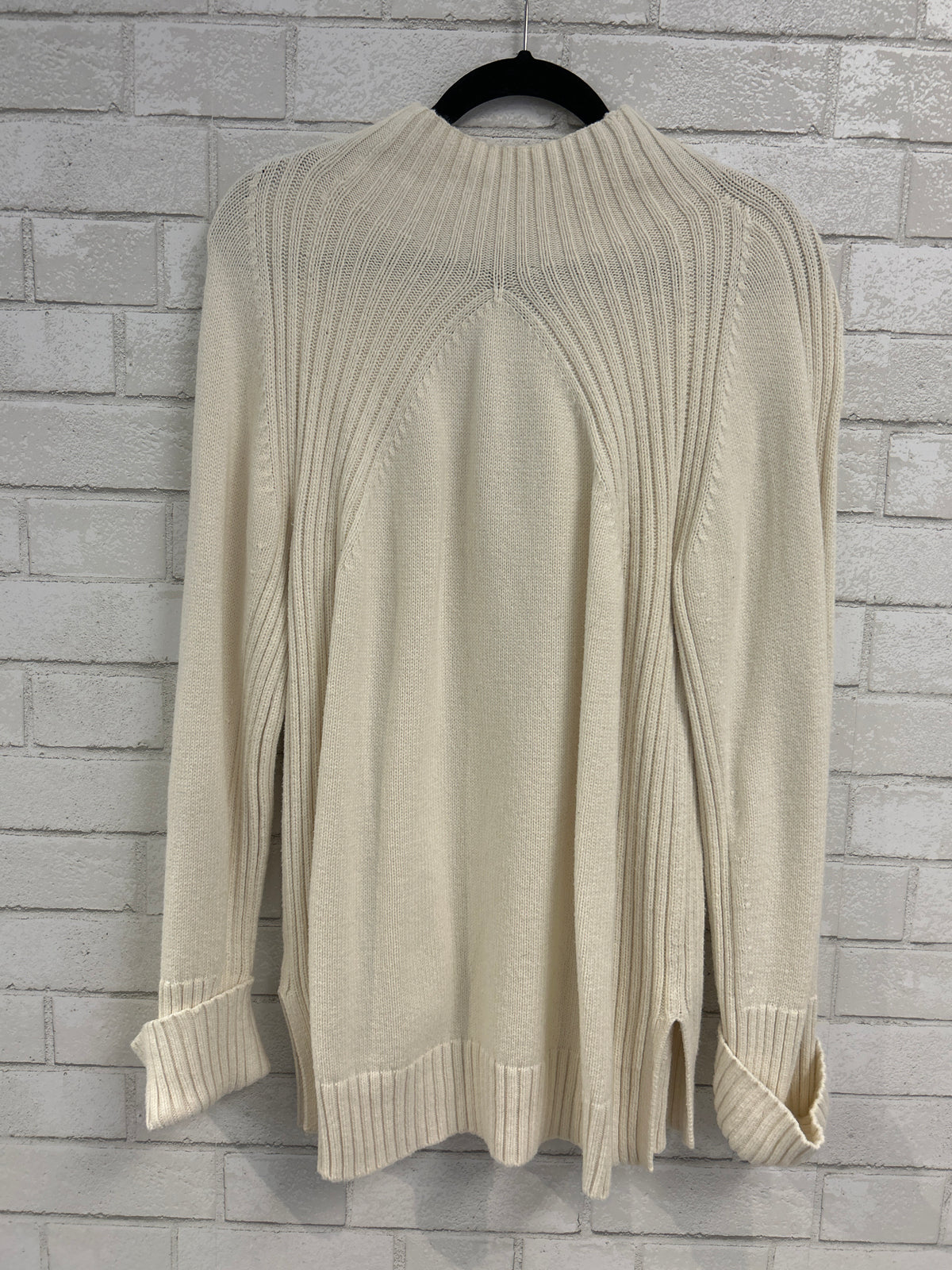 Ivory Mock Neck Sweater - Talbots