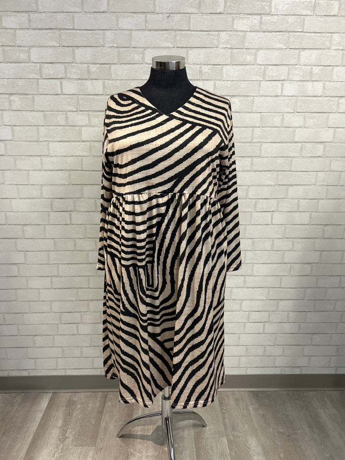 Black & Tan Dress