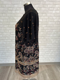 Adrianna Papell Embroidered Dress