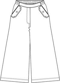 Corduroy Trousers | Black