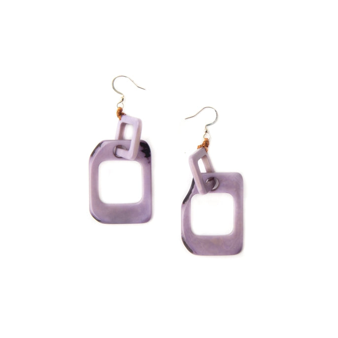 Lesslie Earrings | Lavender