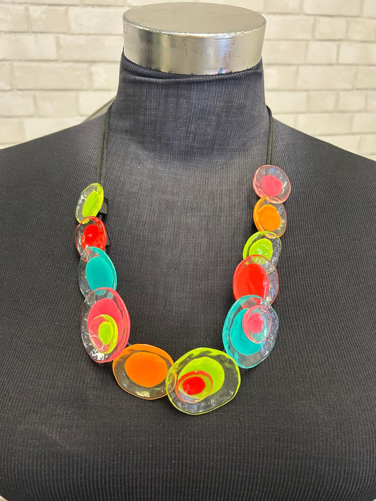 Multi Disc Necklace