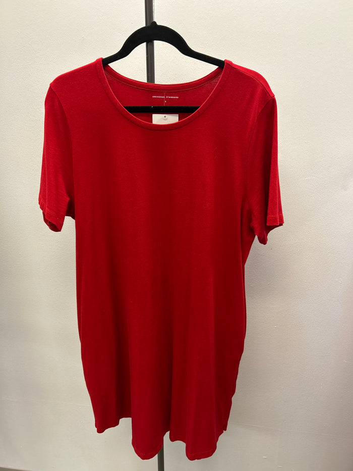 Red Short T-Shirt Dress - Universal Standard