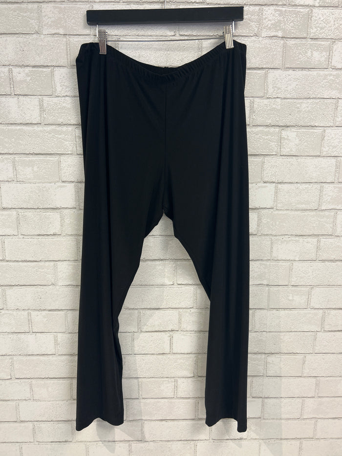 Black Slinky Leggings - Caribe