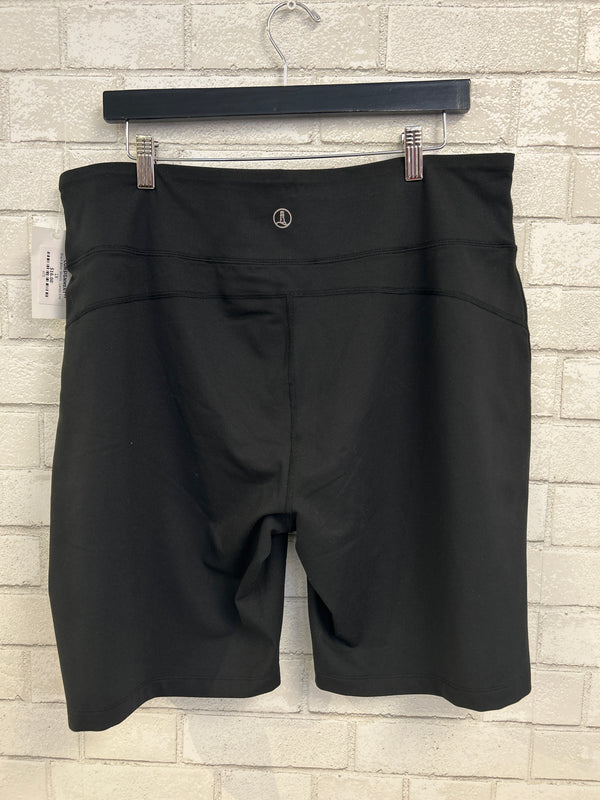 Black Biker Shorts - Lands End