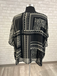 Bandana Print Blouse - Karen Kane