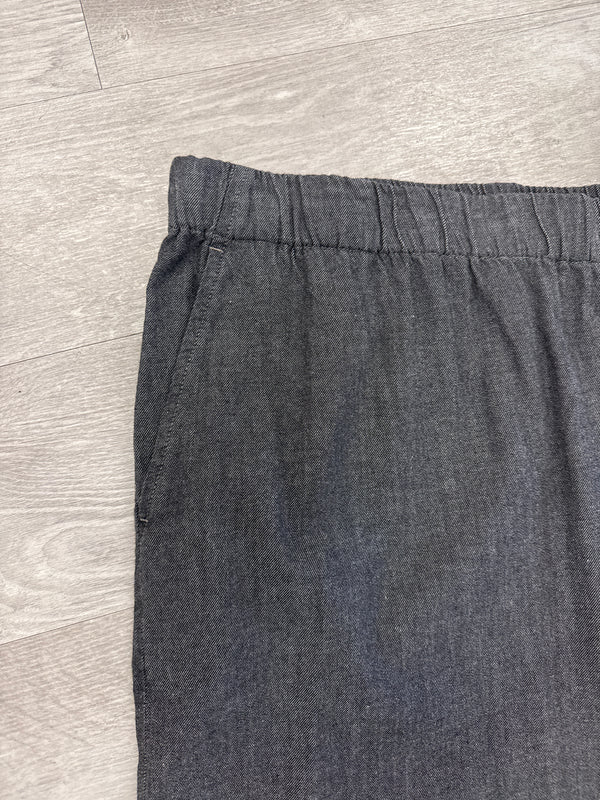 Grey Organic Cotton Eileen Fisher Pants